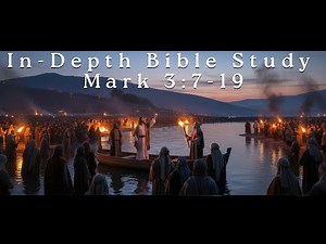 Daily In-Depth Bible Study Mark 3:7-19 (Part 1)