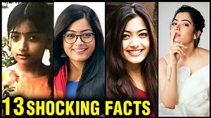 1M views · 28K reactions | South Indian actress Rashmika Mandanna known for her back to back blockbuster performance in Tollywood is soon going to make her Bollywood debut. Check out 13 interesting unheard facts about the actress. | Bollywood Now | Facebook