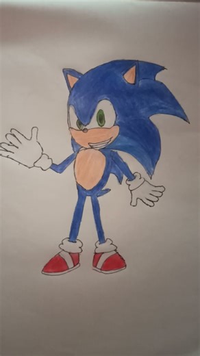 sonic Characters drawing