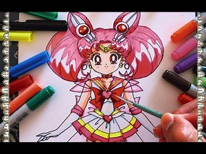 Sailor Moon Epidode 02 Cómo Dibujar a Sailor Chibi Moon How To /Speed Draw