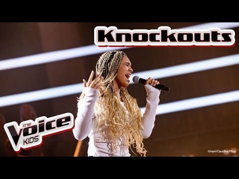 Jazmine Sullivan - "Bust Your Windows" (Eva) | Knockouts | The Voice Kids 2025