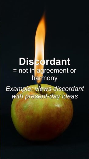 Word of the Day: Discordant #Shorts