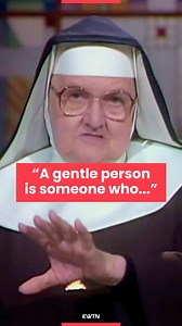 339K views · 20K reactions | "Love the sinner, not the sin." Mother Angelica reminds us that true gentleness corrects with love, never harshness. Stream more of Mother Angelica any time with the new EWTN+ on Roku; on https://ow.ly/eCNY50WVia3; or on the free EWTN app! | EWTN | Facebook
