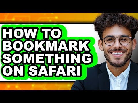 How to Bookmark Something on Safari - Step by Step