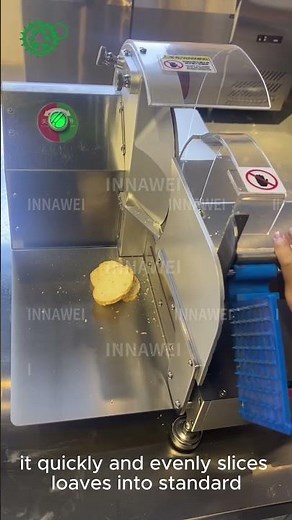 Manual Bread Slicer Machine Stainless Steel Loaf Cutter for Home and Commercial Use #machine