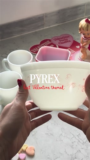 Have you ever found a piece of Pyrex that lost it’s luster? This is THE PERFECT way to give them new life! A simple decal and each piece has new holiday charm! ✨✨✨ Comment DECALS and I will send you the links to a few fun Valentine decals! ❤️❤️❤️❤️❤️ #pyrex #valentinediy #pyrexlove #valentinesday #vintagepyrex | The Vettel Farm