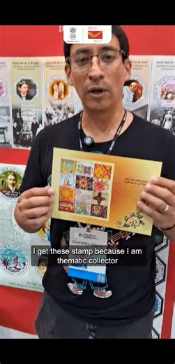 19K views · 406 reactions | Every stamp tells a story! Visitors at India Post’s booth on Day 4 of PHILAKOREA 2025 found stamps that truly speak to them. (India Post, PHILAKOREA 2025, Philately Exhibition, International Relations) | India Post | Facebook