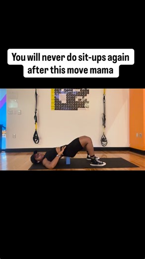 Let’s be honest… sit-ups are not getting you snatched after having a baby. They don’t hit the muscles that actually hold your core together. But THIS move? 👇🏾 The bridge march is a 10/10 for waking up your deep core, tightening that waist, and helping heal that mommy tummy or Diastasis Recti. Here’s how to do it (the right way): ➡️ Bridge March Instructions 1️⃣ Lie on your back with knees bent and feet flat. 2️⃣ Lift your hips so your body forms a straight line from shoulders to knees. 3️⃣ Kee