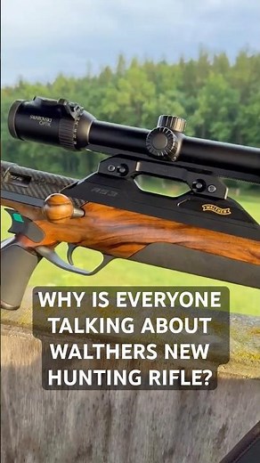 Why everyone is talking about this new Walther #walther #hunting #rifles