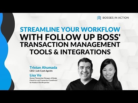 Transaction Management Tools and Integrations, part 1 | Bosses in Action