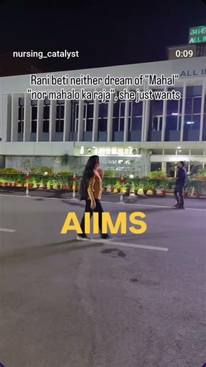 wanna build my own " महल " #nursingofficer #aiimsdelhi #motivation #norcet #aiims