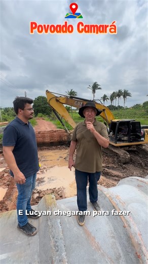 Galego Mota on Instagram: "MAIS 40 anos de espera e agora é uma REALIDADE!!! A @prefeituradompedromaranhao está construindo uma ponte de concreto no que um dia foi a a problemática ponte de madeira do Povoado Camará. Mais de 9 fileiras de BUEIRÃO estão sendo instaladas para garantir que a água escoe com tranquilidade e nunca mais volte a causar transtornos a quem trafega por aqui."