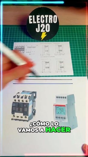 ⚡ How to connect a Contactor to an ABB Timer (220V) | Electro J20