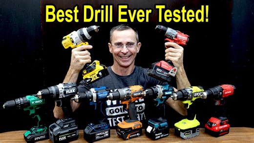 The Best Drill Project Farm Has Ever Tested! How Do The Big Brands Stack Up Against The Generic Brands? - BangShift.com