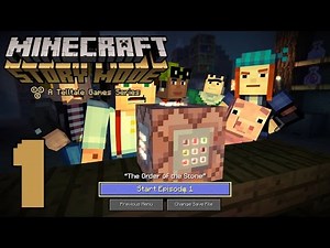 Minecraft: Story Mode "The Order of the Stone" (#1)