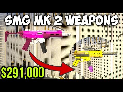 GTA Online: Upgrading the SMG MK II 🔫 (Full Customization & Test)