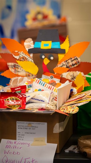 Holiday giving at its best. Because of our incredible Cobb families, students received boxes filled with food, comfort, and care. Your kindness makes a real difference. Thank you for helping us support families this season. ❤️ | Cobb County Schools