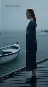 Silence on a Wooden Pier During the Rain | ASMR of the sea and seagulls