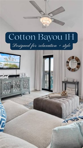 Make the most of the off-season with a stay at Cotton Bayou 1H: enjoy lower crowds, peaceful beach walks, and all the modern comforts of home away from home. It’s time to grab winter/spring dates, pack your bags, and let the Gulf breeze reset your year. 🏖️ 🤩 Book your beach rental today with iTrip Vacations Alabama Beaches -> https://bit.ly/42YkgZg | Itripvacations Alabama Beaches