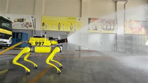 From firefighting to street patrols, Dubai ramps up robot use