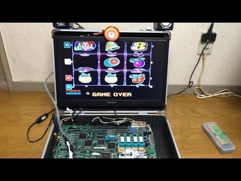 【シグマ ビデオスロット】ボーナススピンZ 液晶化＋小型化 （モバイルビデオスロット化）