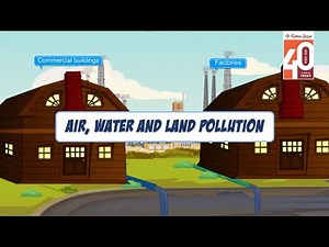 Air, Water and Land Pollution | A Simple Guide for Kids | 2D Animation by Ratna Sagar