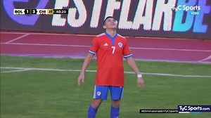 Eliminatorias Conmebol Bolivia vs. Chile Gol de Alexis Sánchez 3-1