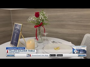 Del Sol sets 'Fallen Soldier' table for Memorial Day