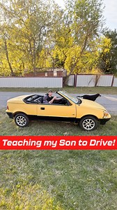 62K views · 1.1K reactions | Teaching My Teen Son How to Drive a Manual Geo Metro | Auto Auction Rebuilds | Facebook