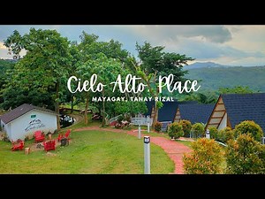 Staycation with a Mountain View at Cielo Alto Place, Tanay Rizal