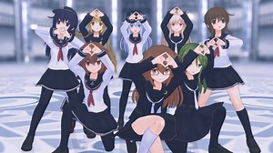 【MMD】「雷-ikazuchi-」を雷たち8人に踊ってもらった