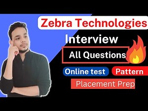 Zebra Technologies Interview Questions | Zebra Interview Experience | Exam Pattern | Online Test