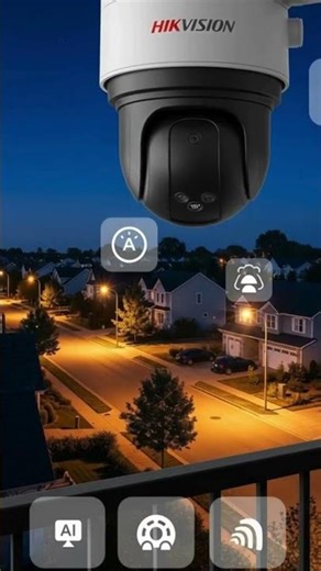 Hikvision 4MP Panoramic Camera with Full Color Night View & AI Alerts