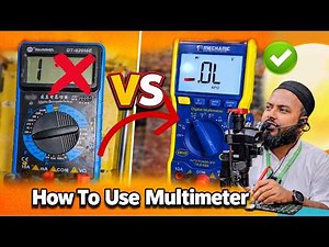 Multimeter Kaise Use Kare | Digital Multimeter Full Tutorial for Beginners (Hindi)