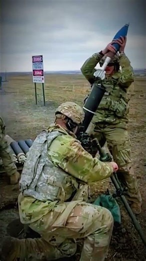 “Rapid Fire 120mm Mortar Training — Insane Speed!🔥”#120mmMortar #RapidFire #MilitaryTraining #Army#