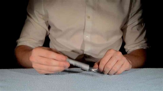 Watching closely did not stop the pen from disappearing