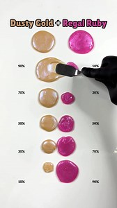 91K views · 923 reactions | Rare Gold & Ruby Slime Color Combinations!  #satisfying | Satisfying ASMR | Facebook