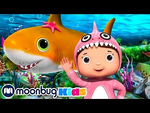 Baby Shark Doo Doo Doo | LBB Songs | Dance with Little Baby Bum Nursery Rhymes - Moonbug Kids