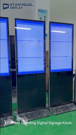43'' Floor Standing Digital Signage Kiosk