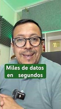 How to create an Excel file with thousands of data points in seconds for practice.