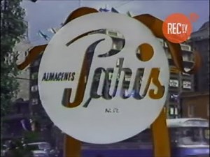 Comercial de Almacenes París, Chile año 1979