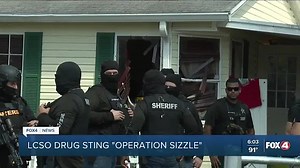 Lee County drug bust leads to 115 arrests