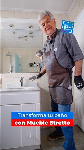 Cambiamos este vanitorio por uno moderno
