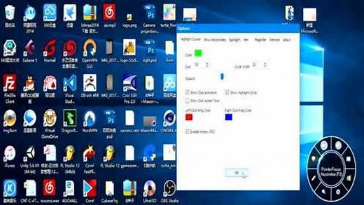 录屏时指示鼠标点击事件的利器-PointerFocus 使用简介
