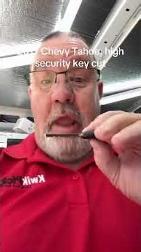 2017 Chevy Tahoe, key and remote programming ￼