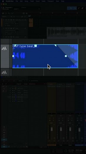 Copy and Paste tracks between sessions in PreSonus Studio One