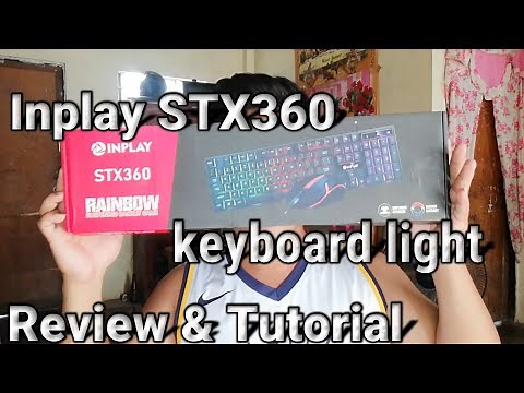 Inplay STX 360 keyboard & mouse (review & light tutorial)