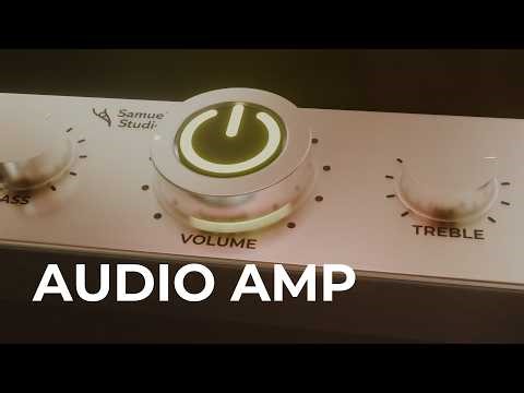 Audio Amplifier - 3D Product Visualization