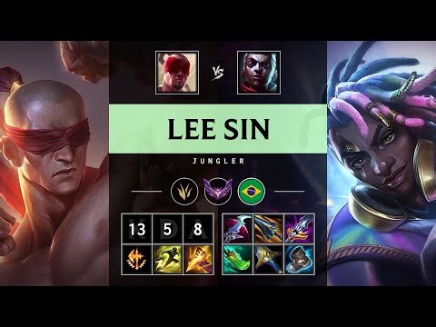 Lee Sin Jungle vs Ekko - BR Master Patch 25.20