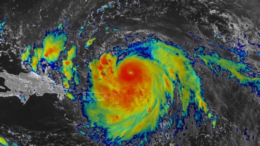 An inside look at Hurricane Erin’s astounding rise to Category 5 - The Weather Network